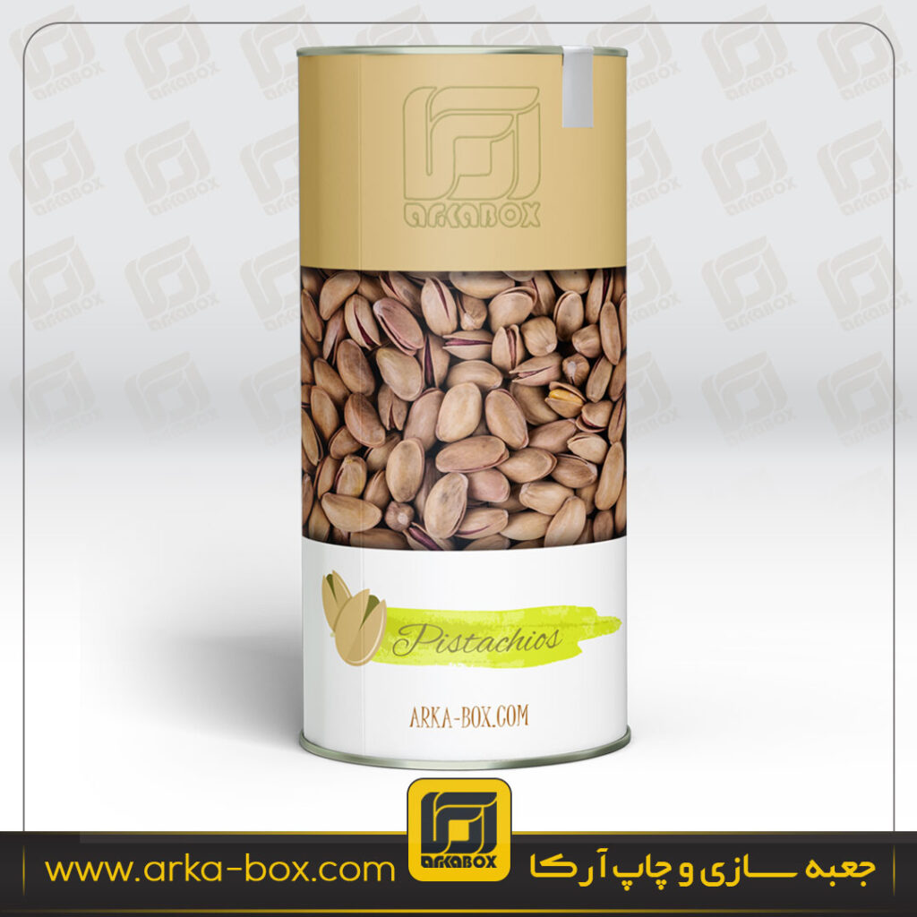 قوطی مقوایی پنجره دار خشکبار