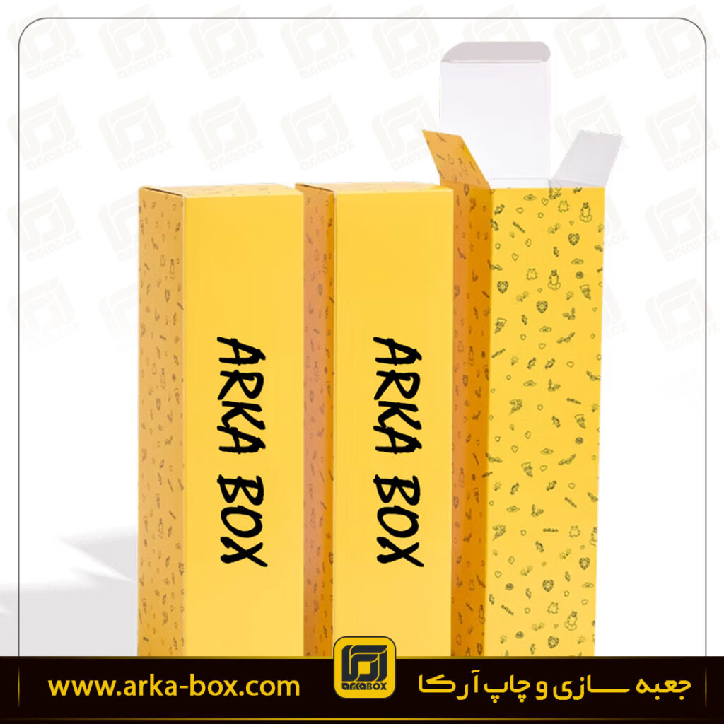 جعبه مقوایی درب دارویی