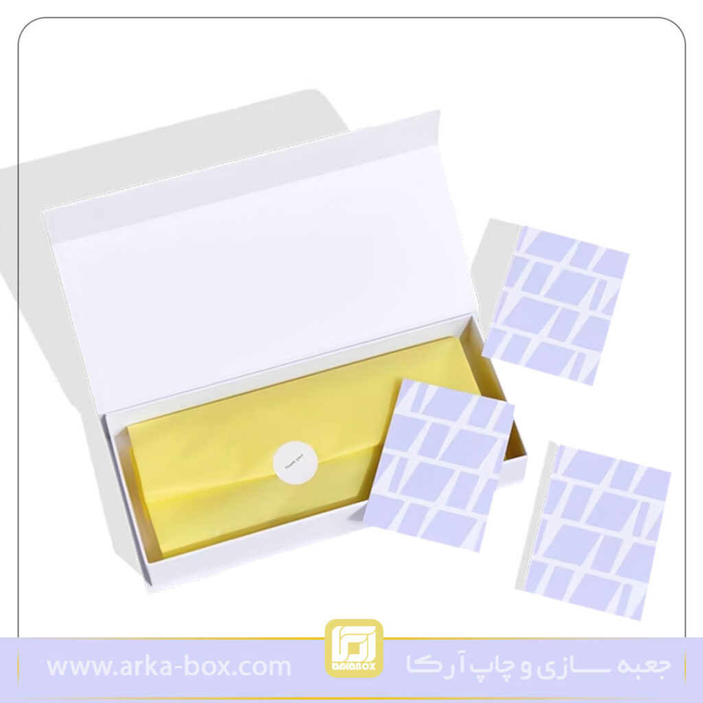 نمونه هارد باکس مگنتی صندوقی با لیبل
